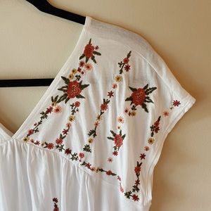 Lucky Brand Embroidered Top
